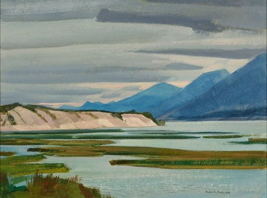 Artwork Title: South End of Columbia Lake at Canal Flats, BC