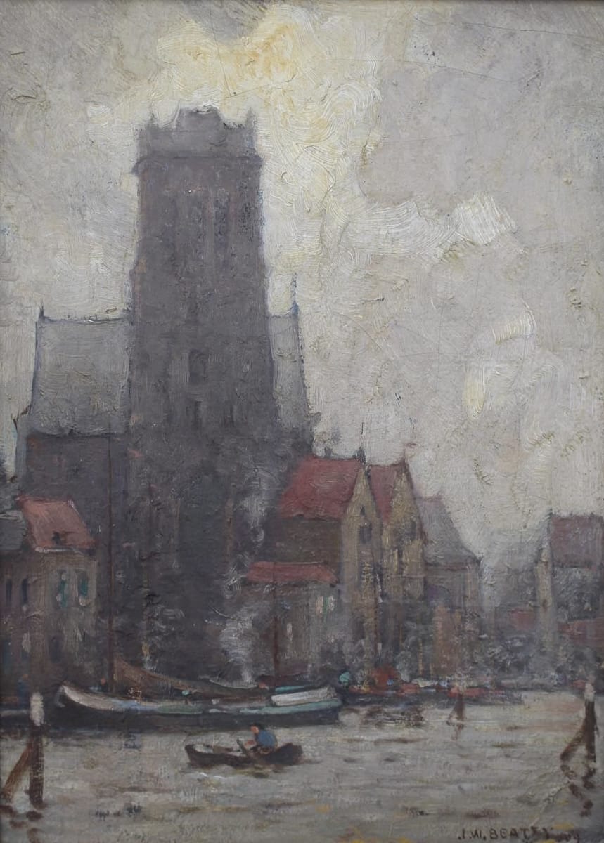 Artwork Title: Old Church, Dordrecht