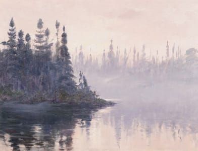 Artwork Title: Lake in Charlevoix, QB