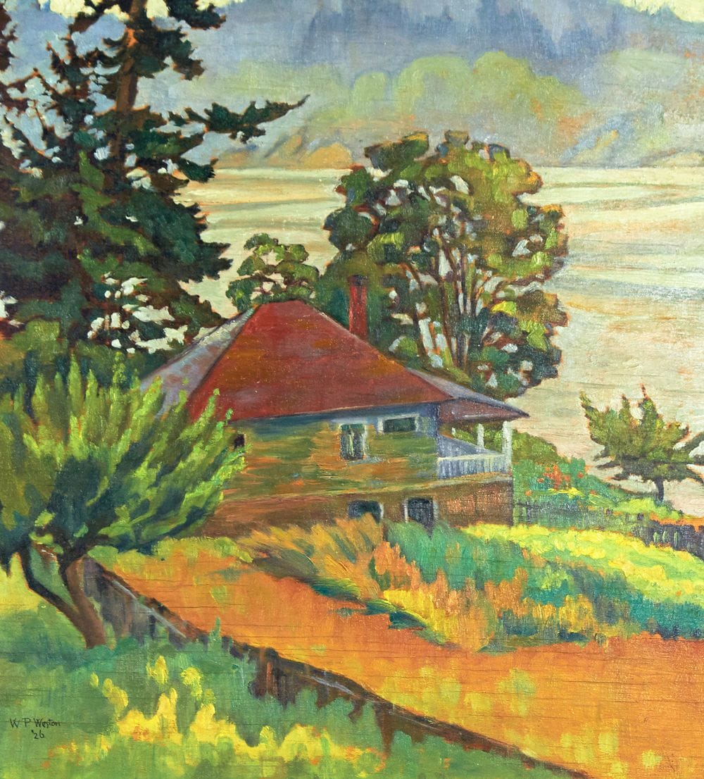 Artwork Title: House at Seaside