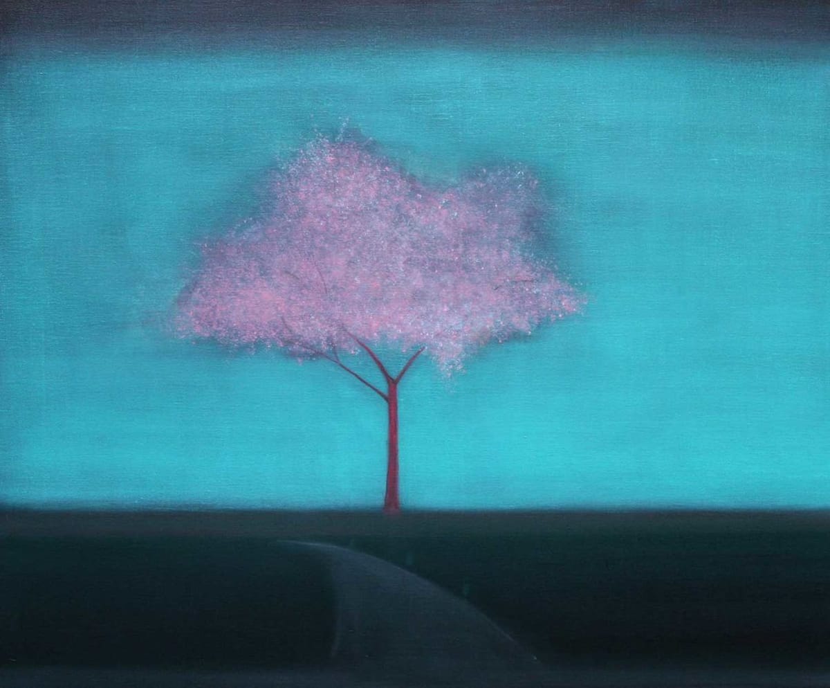 Artwork Title: Blossom Tree in the Rain