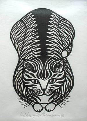 Artwork Title: Tiger Cat