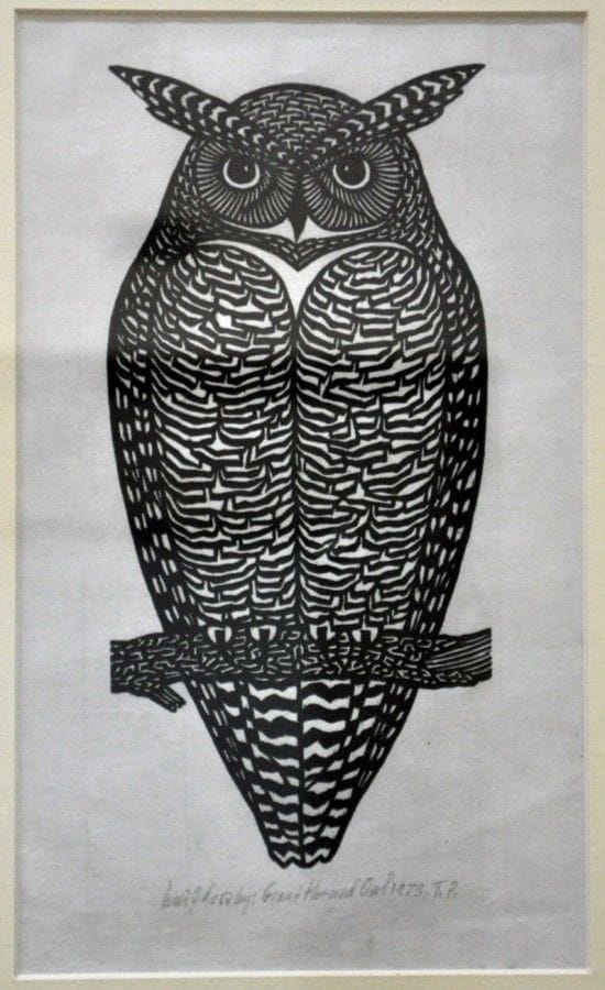 Artwork Title: Great Horned Owl
