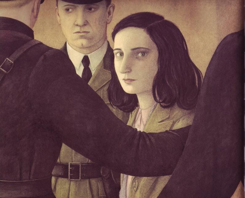 Artwork Title: Illustration for Anne Frank