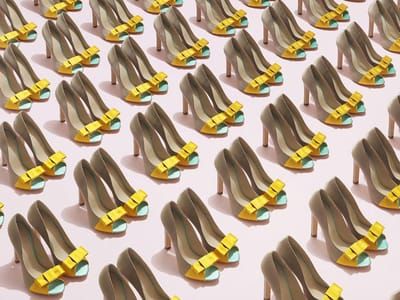 Artwork Title: Repetition - High Heels