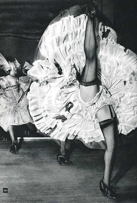 Artwork Title: French Cancan, Moulin Rouge, Paris 1960's
