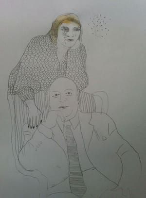 Artwork Title: Husband and Wife