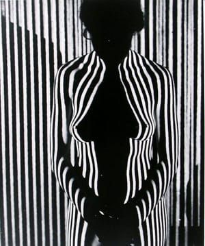 Artwork Title: Striped Light Nude, No. 1