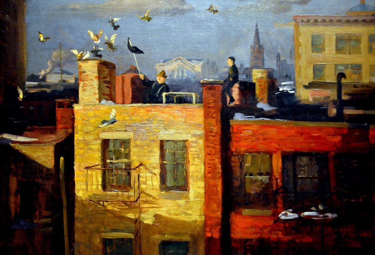 Artwork Title: Pigeons