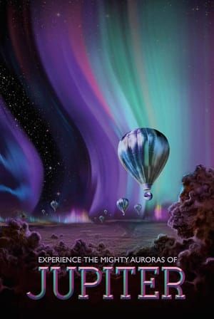 Artwork Title: NASA Retro Space Travel Illustrated Poster - Jupiter