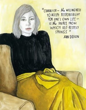 Artwork Title: Joan Didion