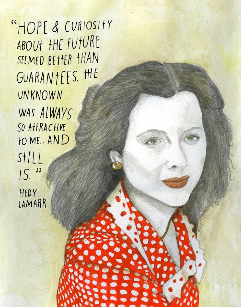 Artwork Title: Hedy Lamarr