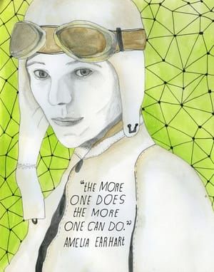 Artwork Title: Amelia Earhart