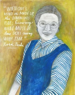 Artwork Title: Rosa Parks