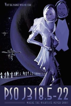 Artwork Title: NASA Retro Space Travel Illustrated Poster - Nightlife