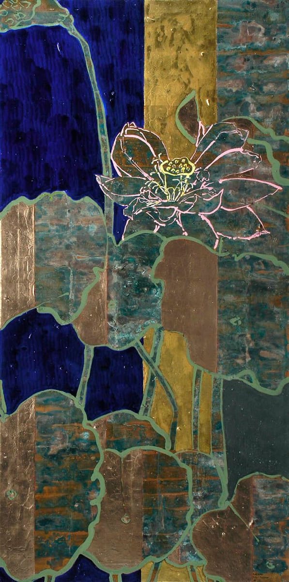 Artwork Title: Blue Nile Pink Lotus