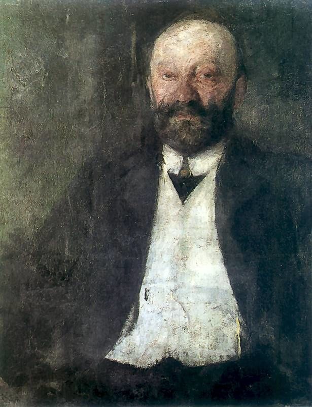 Artwork Title: Portrait of the Artist's Father, Adam Boznański
