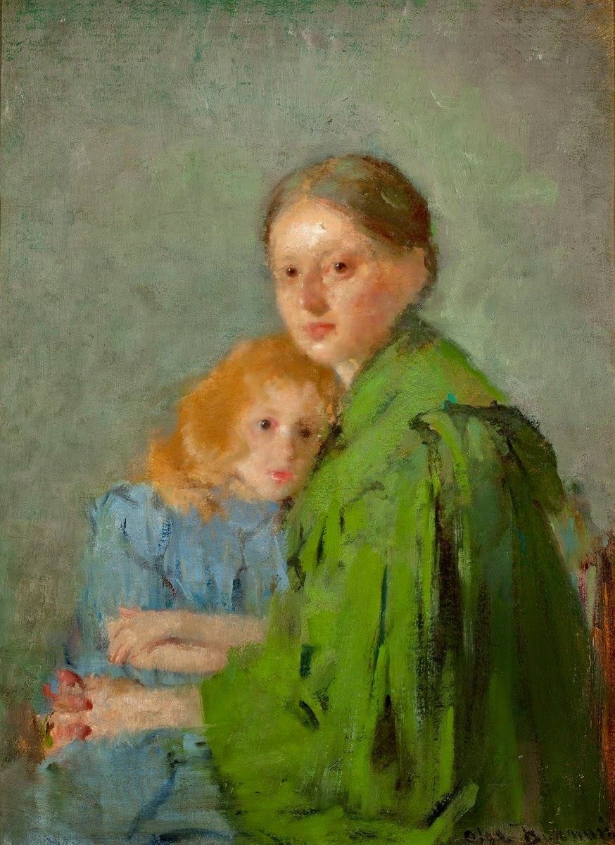 Artwork Title: Study of a Woman with a Girl