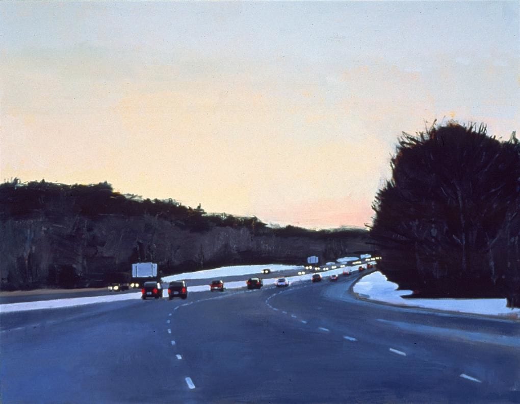 Artwork Title: Cold January Drive.      May