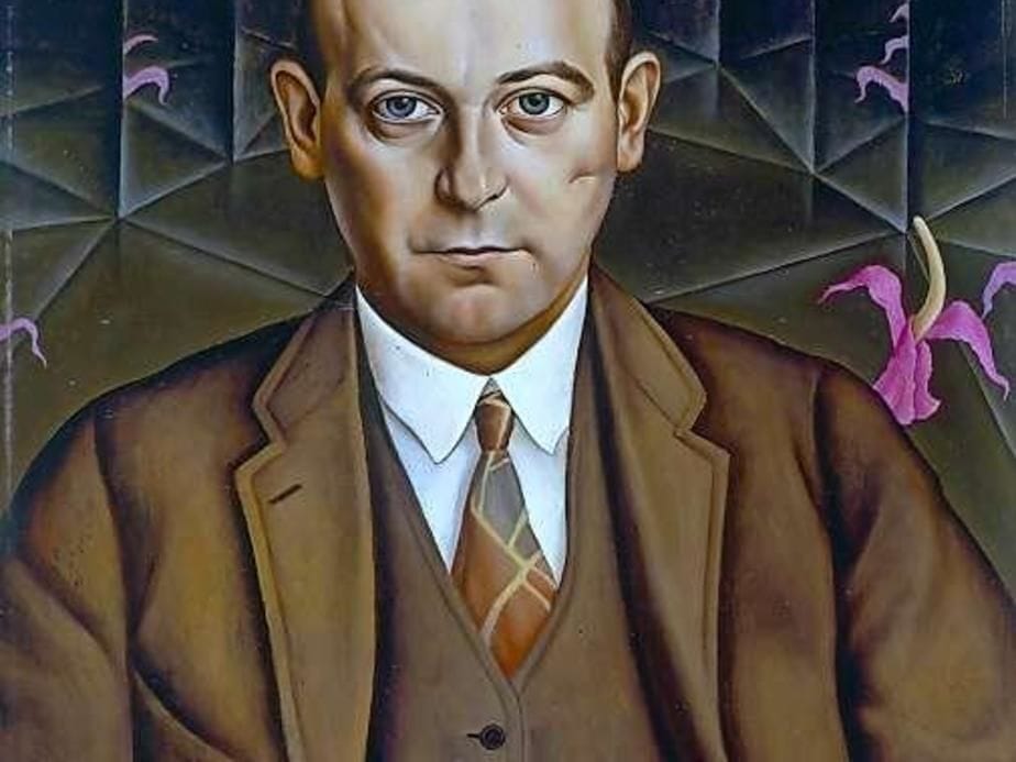 Artwork Title: Portrait des Schriftstellers Ludwig Bäumer