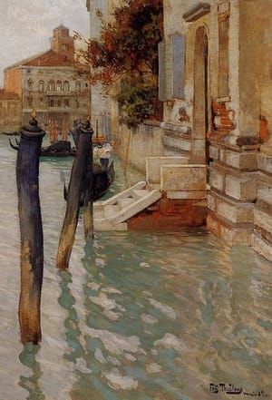 Artwork Title: On the Grand Canal, Venice