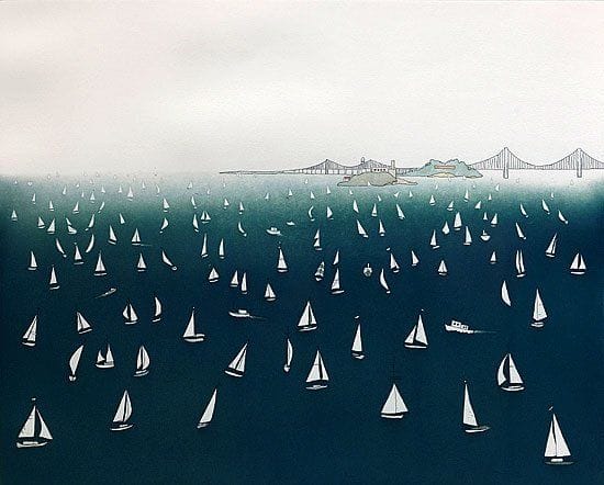 Artwork Title: Bay Boats