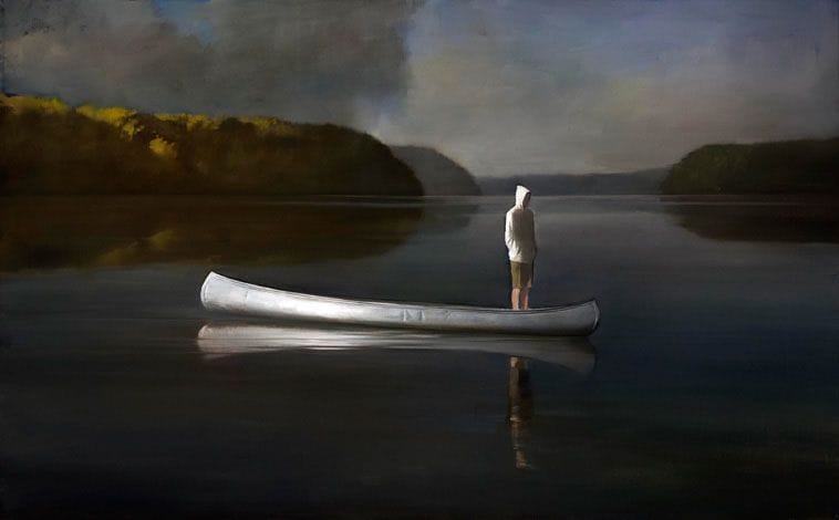 Artwork Title: Canoe