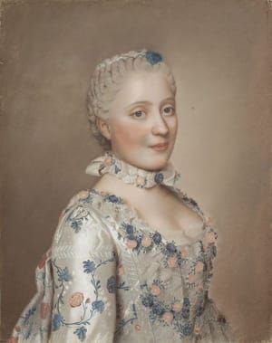 Artwork Title: Portrait of Marie-Josèphe of Saxony, Dauphine of France (1731–1767)