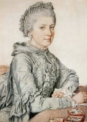 Artwork Title: Portrait of Marie-Christine of Austria
