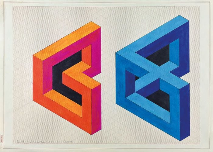 Artwork Title: Figura imposible (serie prismas)