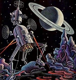 Artwork Title: Space Pioneers
