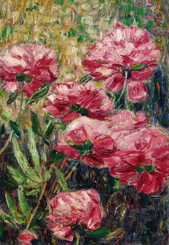 Artwork Title: Pfingstrosen (Peonies)