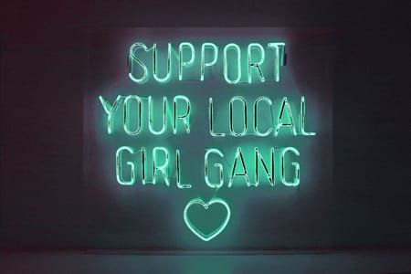 Artwork Title: Support Your Local Girl Gang