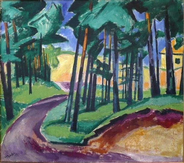 Artwork Title: La Forêr De La Maison Jaune