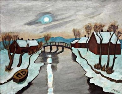 Artwork Title: Melting snow
