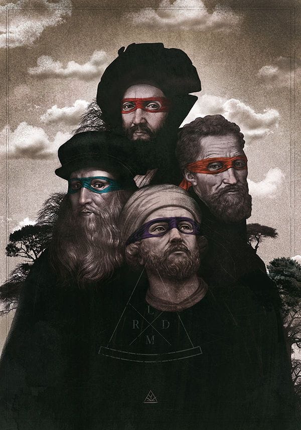 Artwork Title: Mutant Ninja Artists