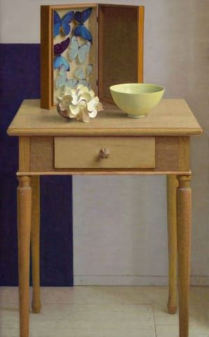 Artwork Title: Table with Butterfly Box