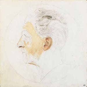 Artwork Title: Study for the Portrait of Mr. Algara R. De Terreros