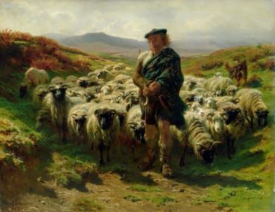 Artwork Title: The Highland Shepherd