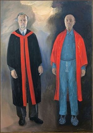 Artwork Title: Professor John Robinson and Brother William' 1992