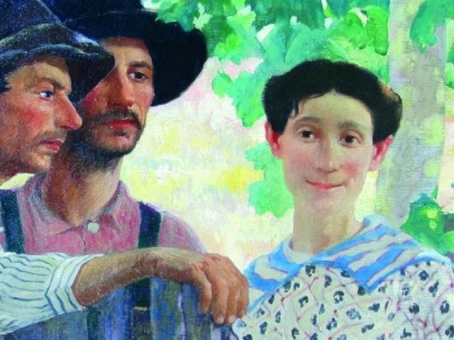 Artwork Title: Under the Sycamore (Kentucky Mountaineers)