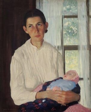 Artwork Title: Cumberland Woman with Baby