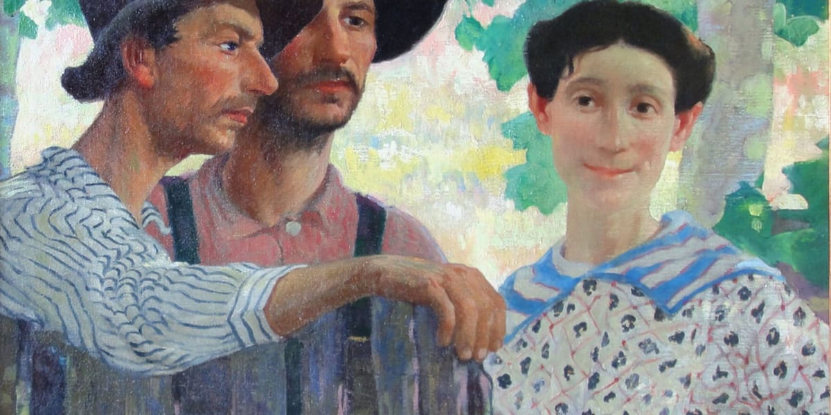 Artwork Title: Under the Sycamore (Kentucky Mountaineers)