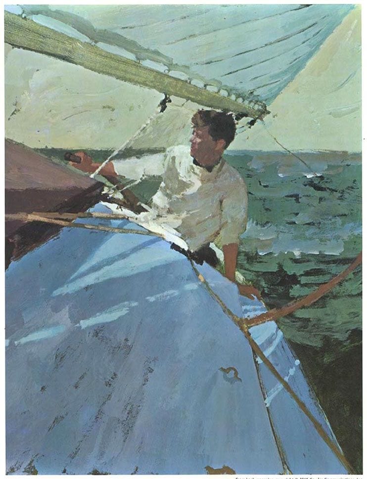 Artwork Title: JFK sailing