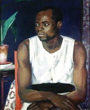 Artwork Title: Negro in White