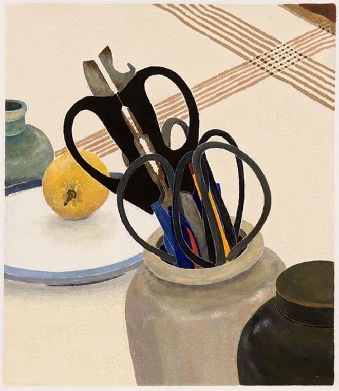 Artwork Title: Scissors and Lemon