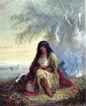 Artwork Title: Indian Girl (Sioux)