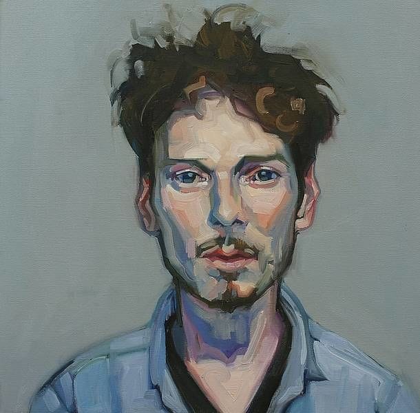 Artwork Title: Anton (from Skype Portrait series)