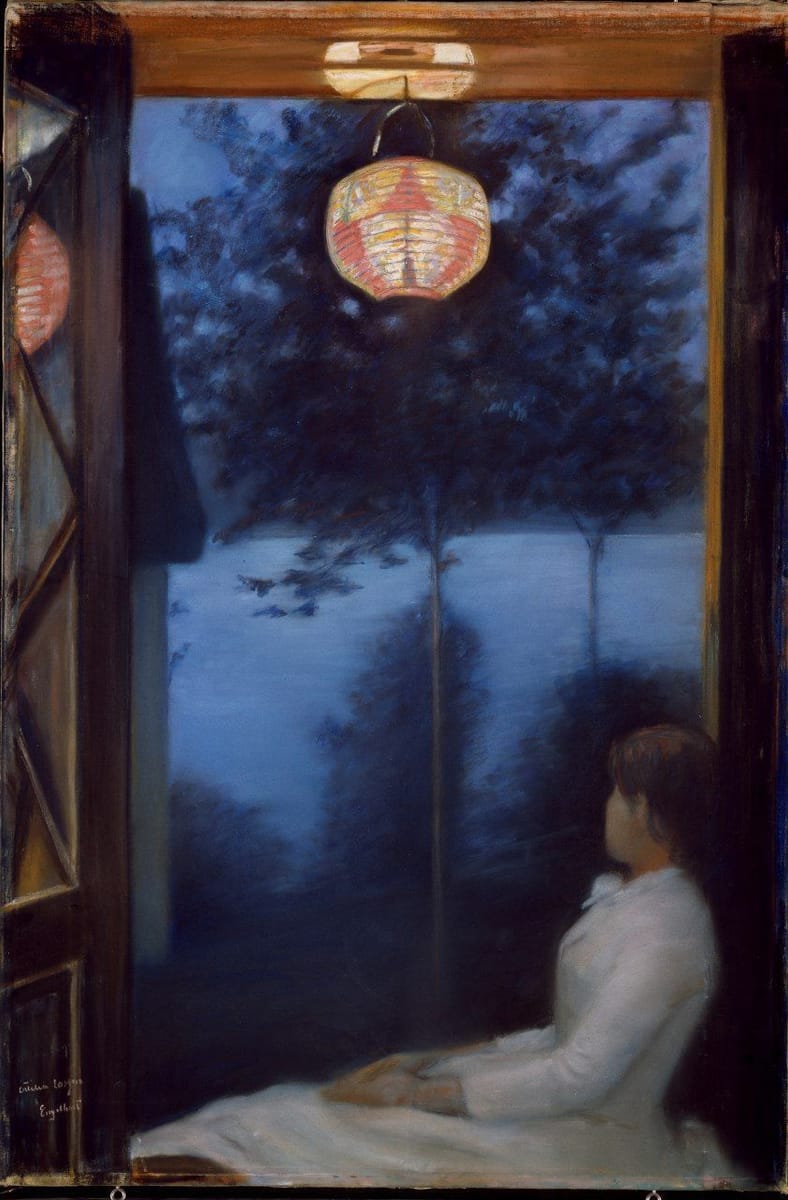 Artwork Title: A japanese lantern