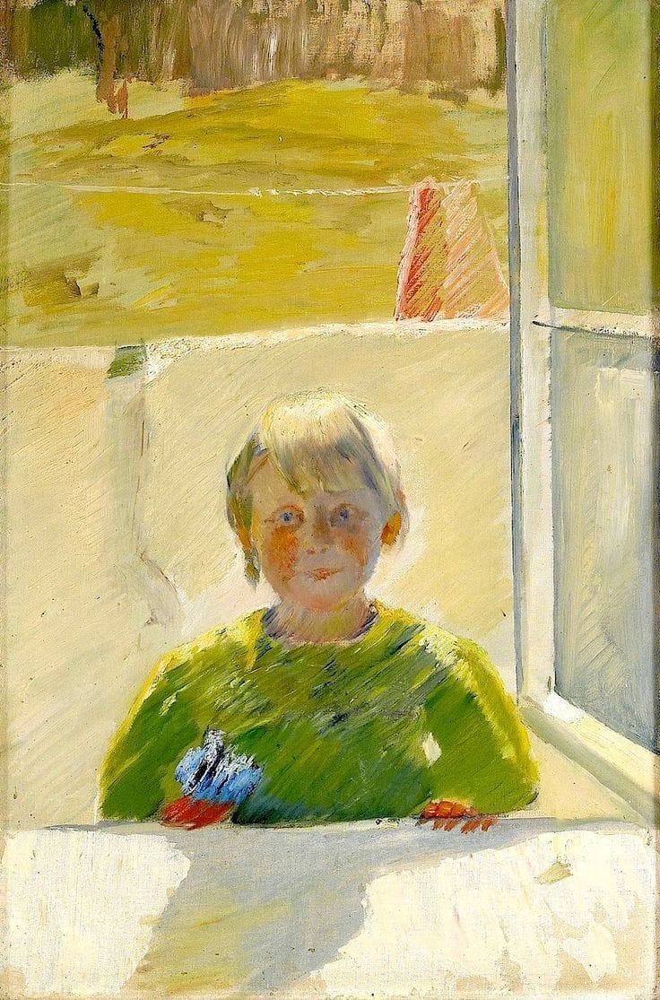 Artwork Title: Nanna in the Window